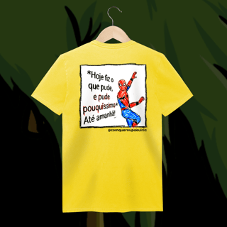 Nome do produto Algodão Estonado: MIRANHA em HOJE FIZ O QUE PUDE