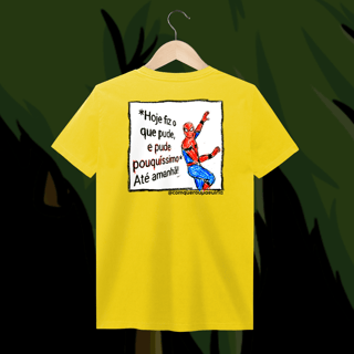 Nome do produto Algodão Estonado: MIRANHA em HOJE FIZ O QUE PUDE