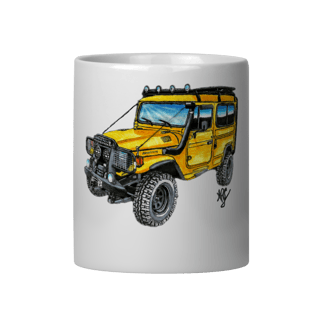Caneca Toyota Bandeirante