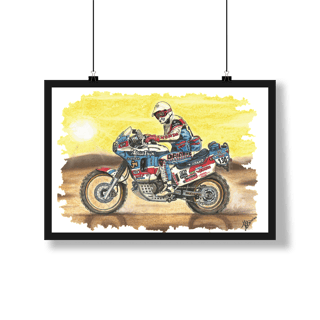 Nome do produto Poster África Twin Dakar