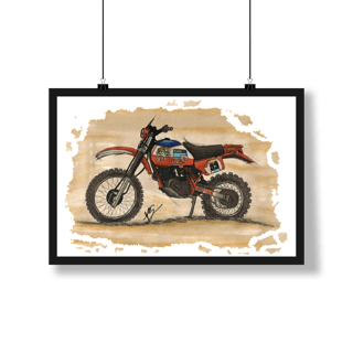 Nome do produto Poster XR 500 Dakar