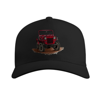 Nome do produto Willys Cj3 | Boné Americano com Tela