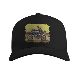 Nome do produto Africa Twin Dakar | Boné Americano com Tela