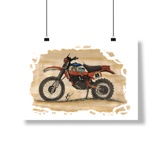 Nome do produto Poster XR 500 Dakar