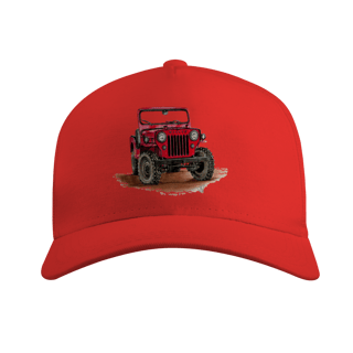 Nome do produto Willys Cj3 | Boné Americano com Tela