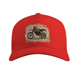Nome do produto XR 500 Dakar | Boné Americano com Tela