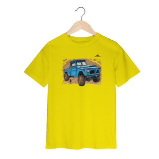 Nome do produto F75 Trail Cartoon Camiseta Infantil (2 a 8)