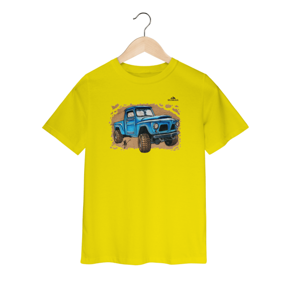 F75 Trail Cartoon Camiseta Infantil (2 a 8)