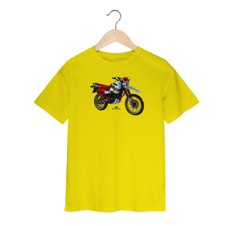 Nome do produto Ténéré 600 Branca Camiseta Infantil (2 a 8)