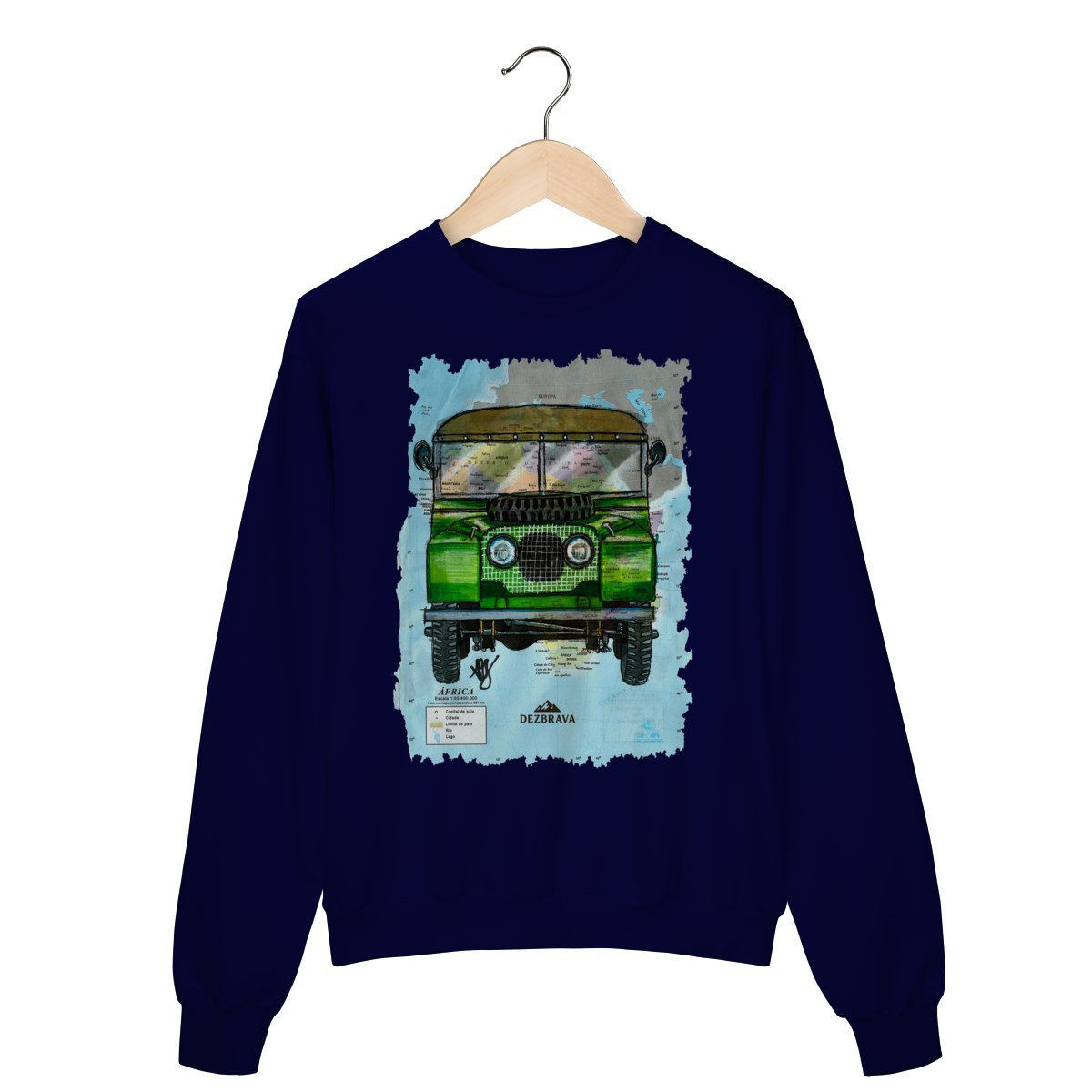 Nome do produto: Land Rover Mundi Blusa Moletom