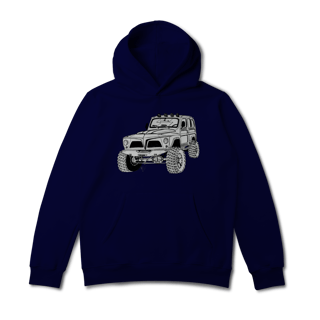 Nome do produto Rural Willys Sketch | Moletom Canguru