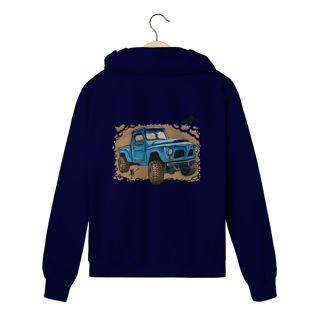 Nome do produto F75 Trail Cartoon Blusa Moletom Zíper