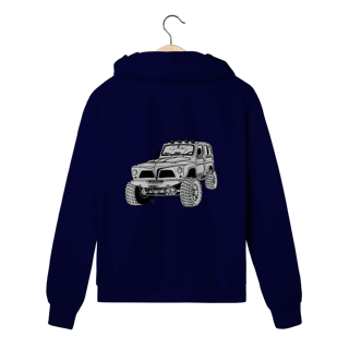 Nome do produto Rural Willys Sketch | Moletom Zíper