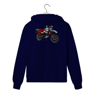 Nome do produto Ténéré 600 Branca Blusa MOletom Zíper