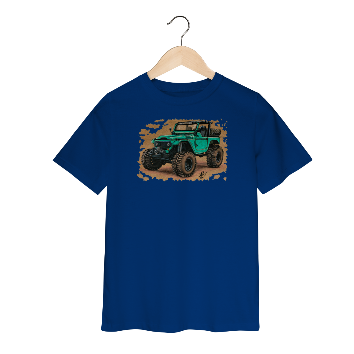 Nome do produto: Land Cruiser Camper Camiseta Quality Infantil (2 a 8)