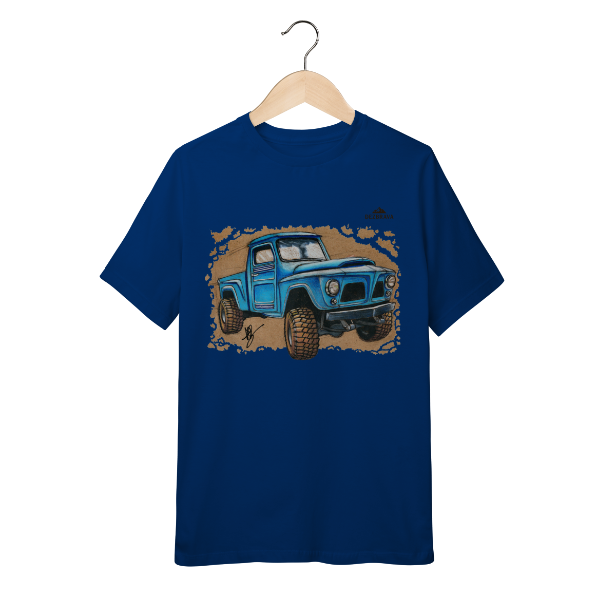 Nome do produto: F75 Trail Cartoon Camiseta Infantil (10 a 14)