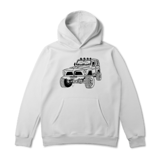 Nome do produto Rural Willys Sketch | Moletom Canguru