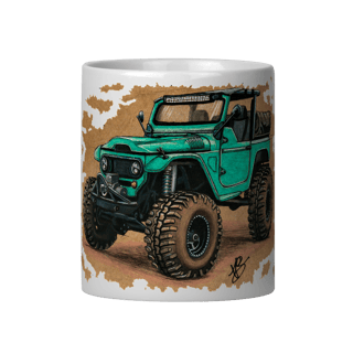 Nome do produto Land Cruiser Camper Caneca