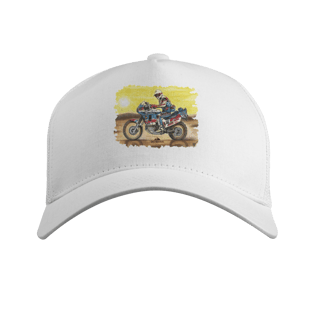 Africa Twin Dakar Boné Prime Com Tela