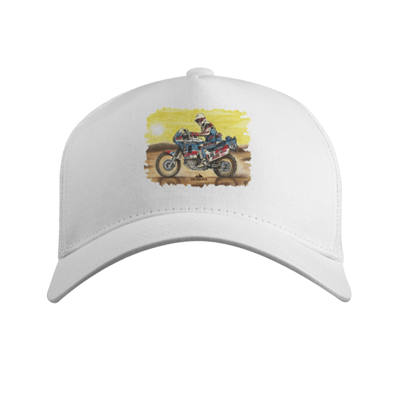 Africa Twin Dakar Boné Prime Com Tela