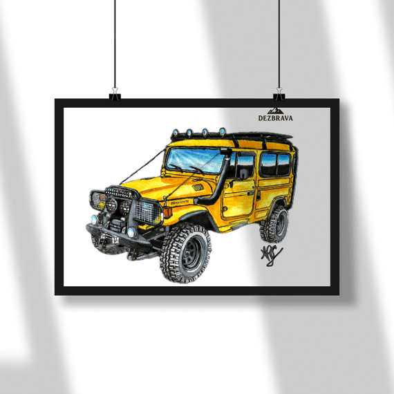 Bandeirante Overland Pôster