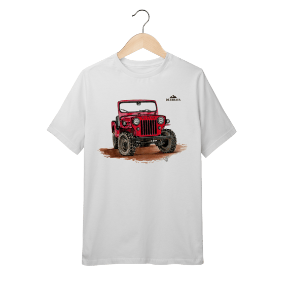 Willys Cj3 Camiseta Infantil (10 a 14)