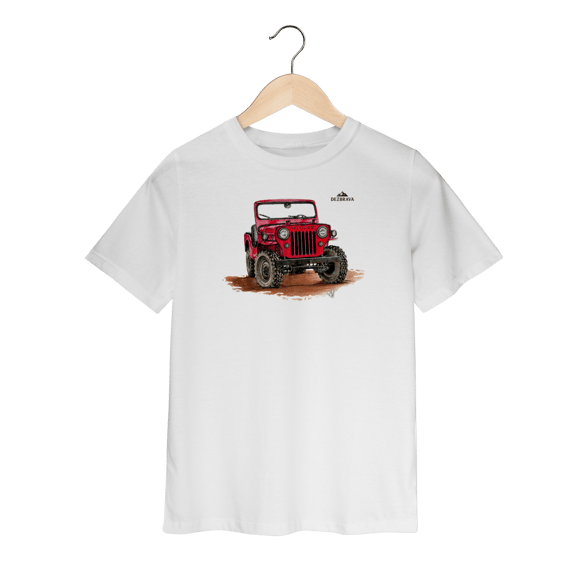 Willys Cj3 Camiseta Infantil (2 a 8)