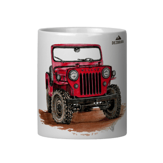 Willys Cj3 Caneca