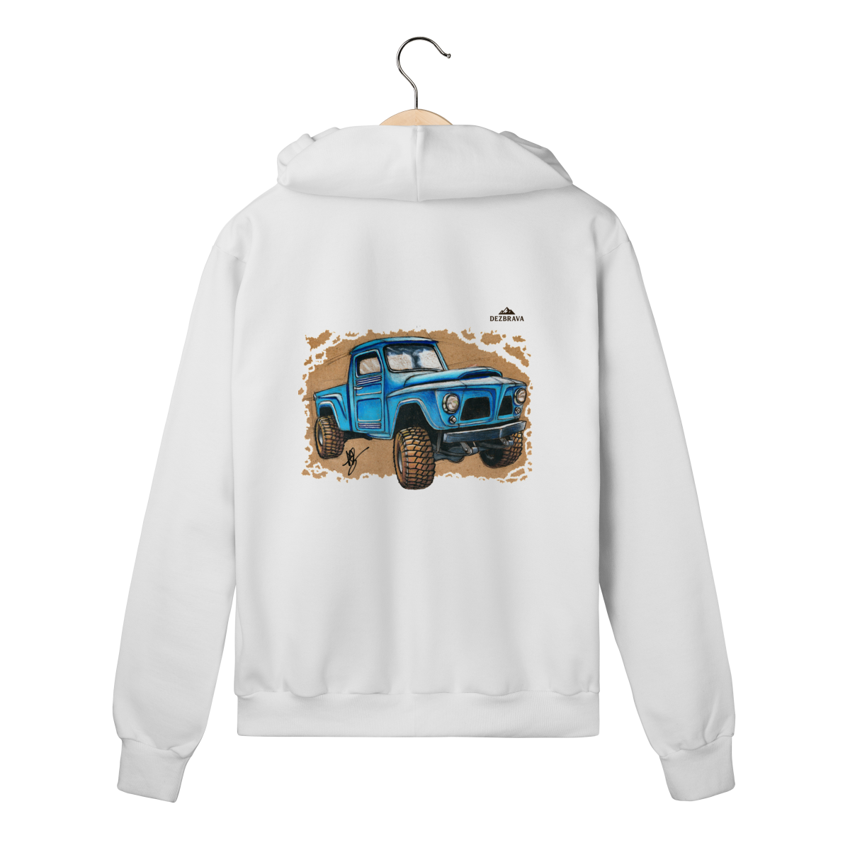 Nome do produto: F75 Trail Cartoon Blusa Moletom Zíper