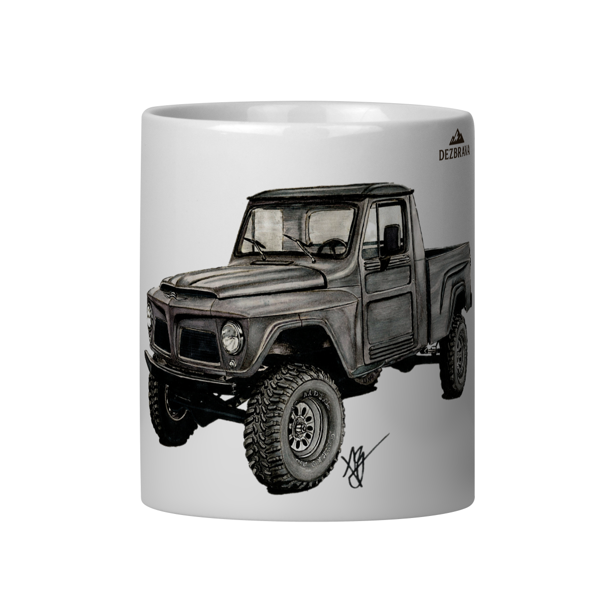Nome do produto: F75 Grafite Caneca