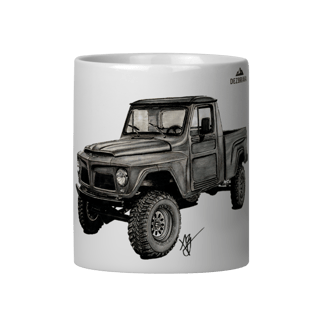 F75 Grafite Caneca