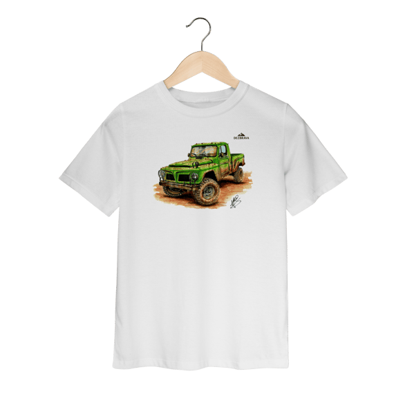 F75 Green Action Camiseta Infantil (2 a 8)