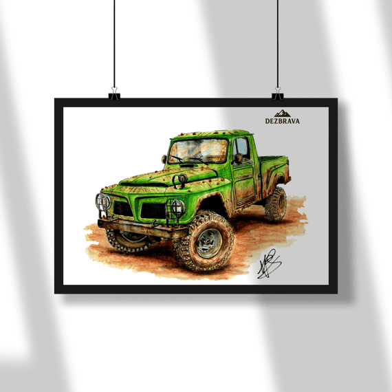 F75 Green Action Pôster