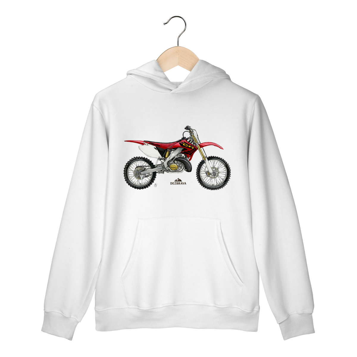 Nome do produto: Cr 250r Blusa Moletom Canguru