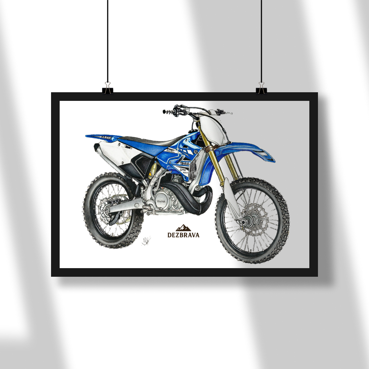 Nome do produto: Yz 250 Pôster