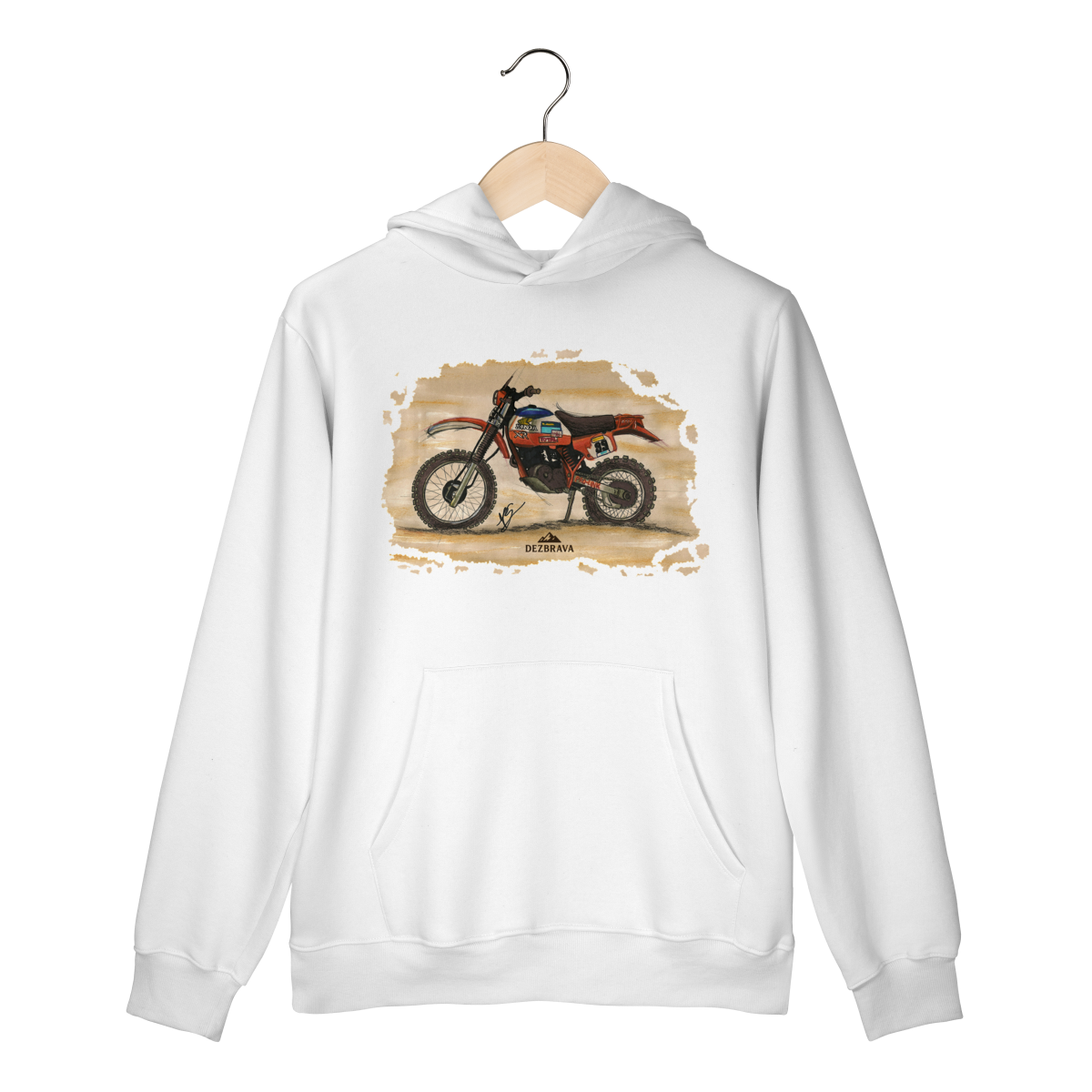 Nome do produto: Xr 500 Dakar Blusa Moletom Canguru