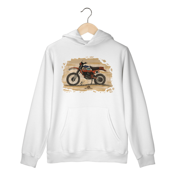 Xr 500 Dakar Blusa Moletom Canguru