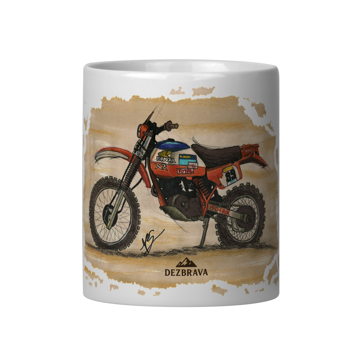 Nome do produto: Xr 500 Dakar Caneca