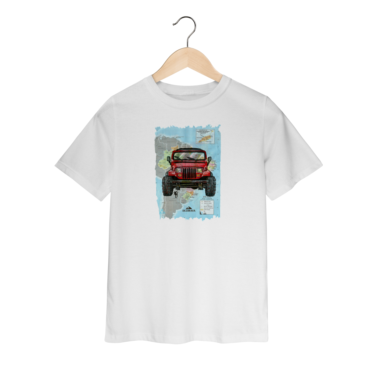 Nome do produto: Wrangler Mundi Camiseta Infantil (2 a 8)