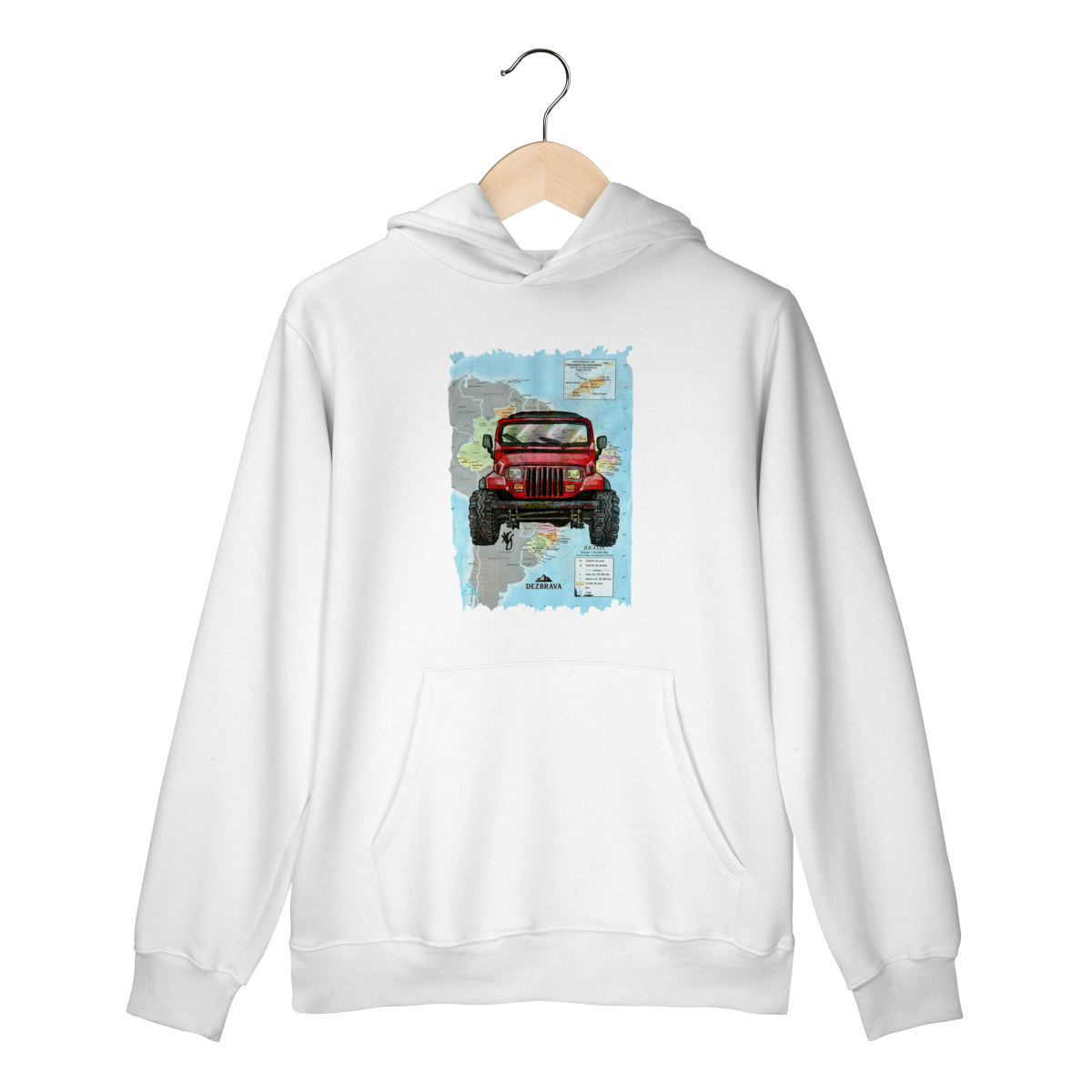 Nome do produto: Wrangler Mundi Blusa Moletom Canguru