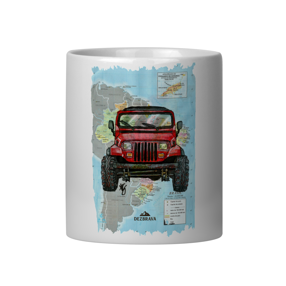 Nome do produto: Wrangler Mundi Caneca