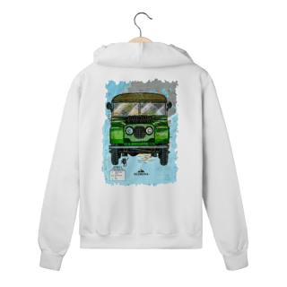 Land Rover Mundi Blusa Moletom Zíper
