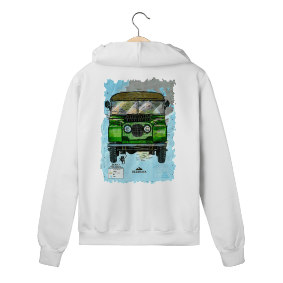 Land Rover Mundi Blusa Moletom Zíper