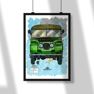 Land Rover Mundi Pôster