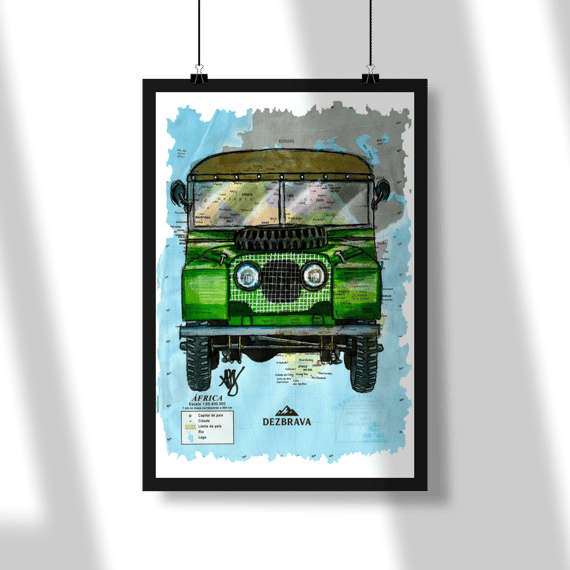 Land Rover Mundi Pôster