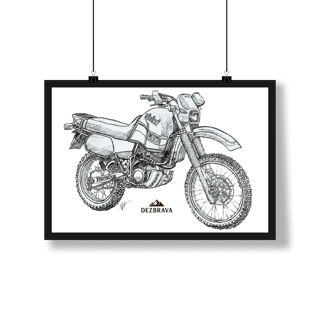 Nome do produto Ténéré 600 Sketch Pôster