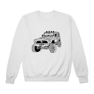 Nome do produto Rural Willys Sketch | Moletom Fechado