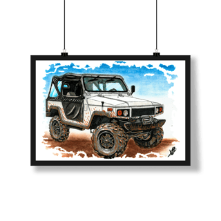 Nome do produto Poster Jipe Engesa