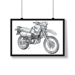 Nome do produto Poster Ténéré Sketch 