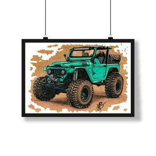 Nome do produto Land Cruiser Camper Pôster
